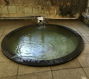 横落の湯の温泉の様子