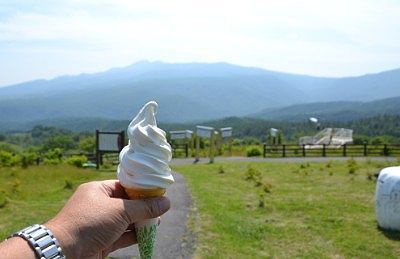 嬬恋牧場ソフトクリーム