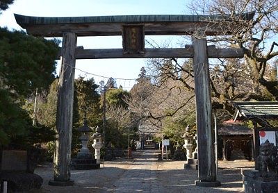 瀧尾神社参道の大鳥居