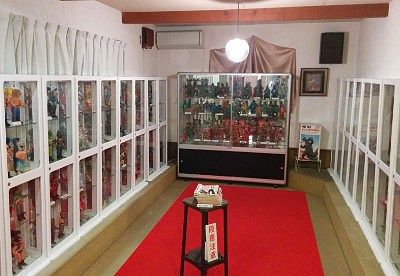 ソフビ人形の展示室