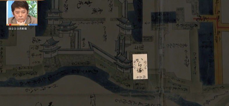 江戸時代の上田城の地図