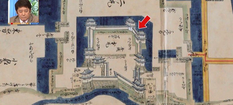 江戸時代の上田城地図
