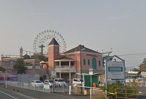 かんざんじロープウェイ舘山寺駅と専用駐車場